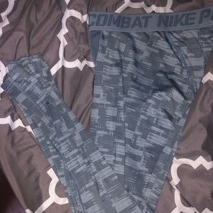 Nike pro combat compression pants